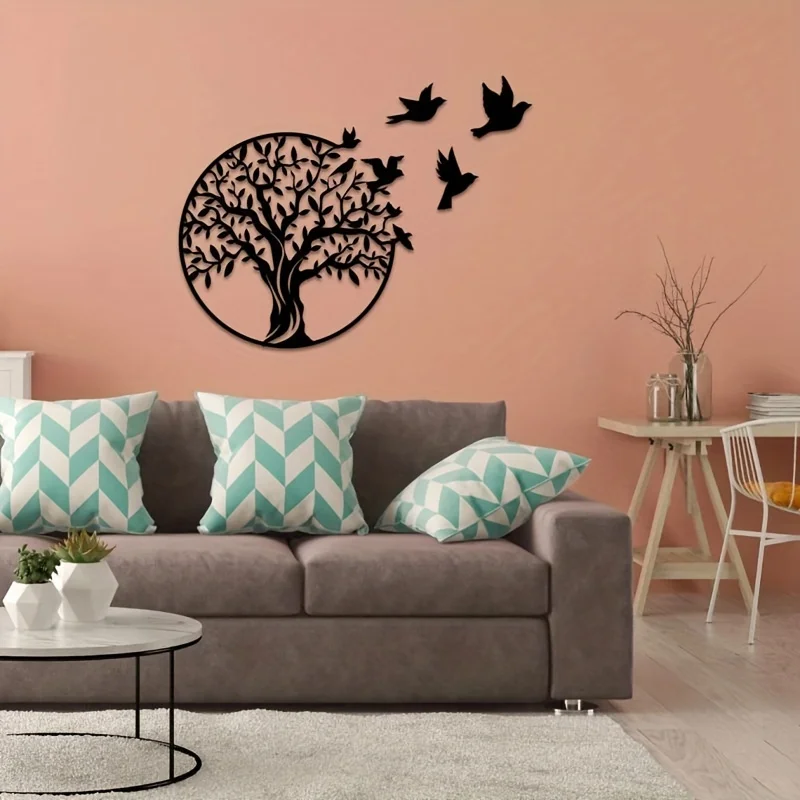 Art Craft Tree - CIFbuy Art Levensboom Binnenplaats Decoratie Metaal