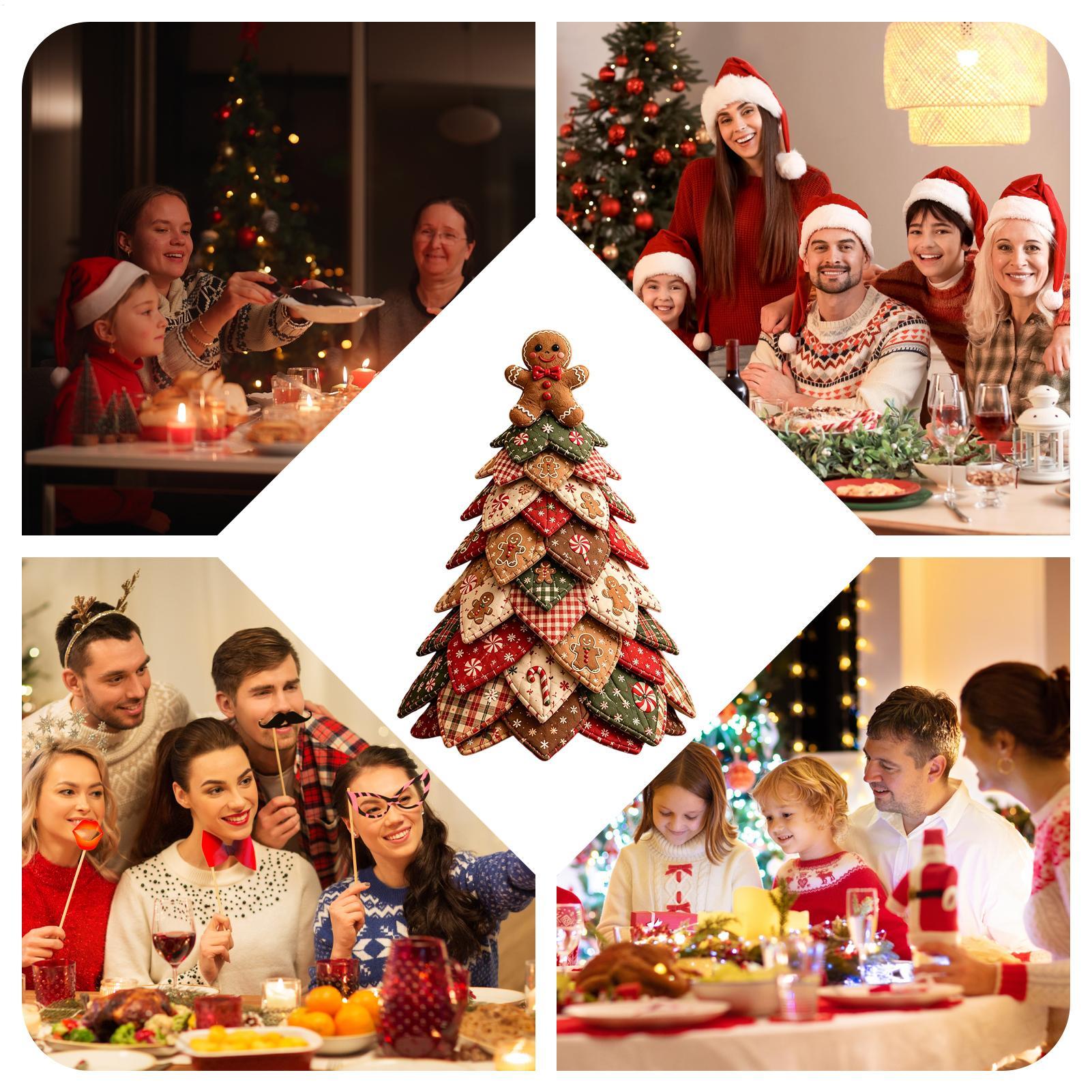 Art Craft Tree - DIY Geknoopte Kerstboomset 3D Gelaagde Kunst