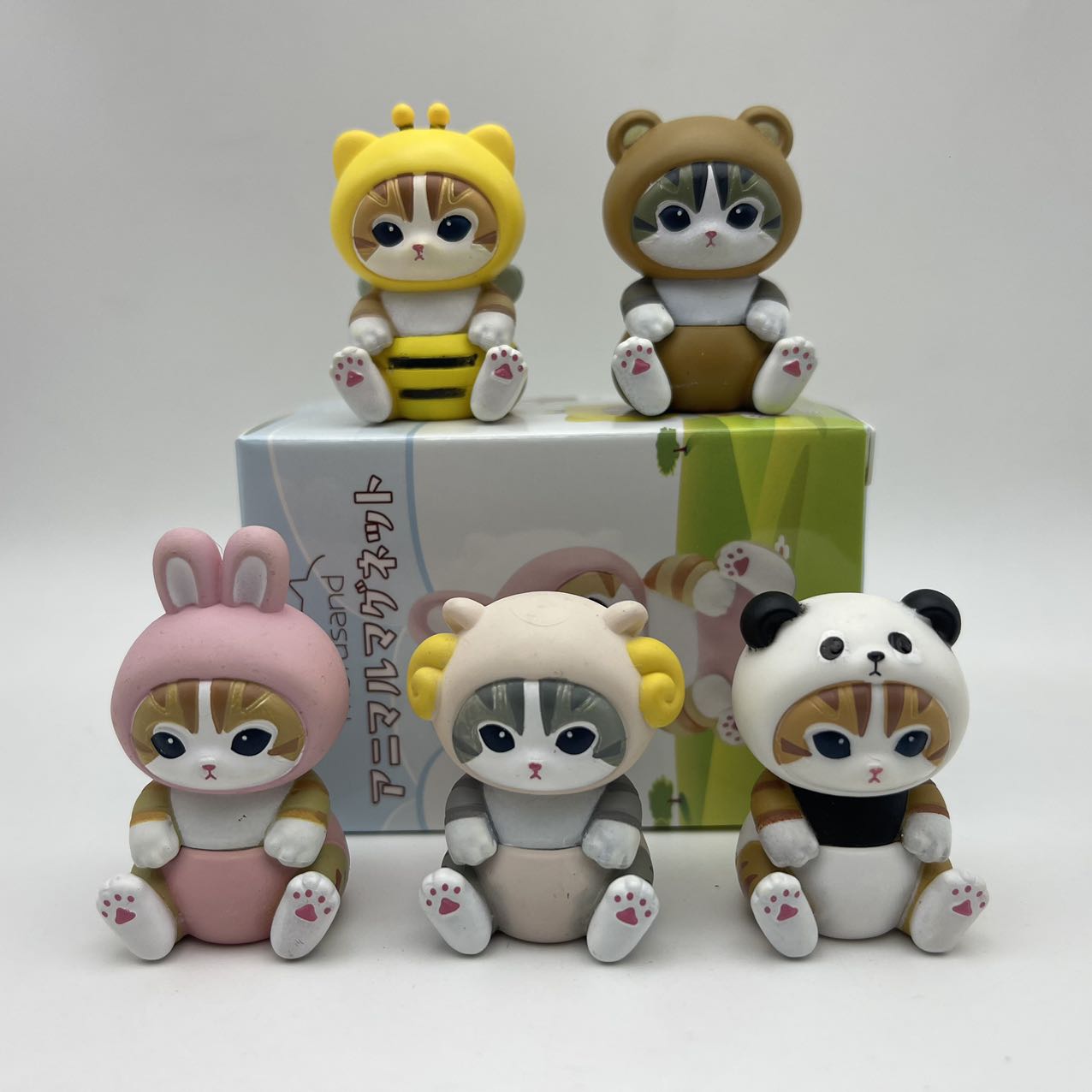 Art Craft Items - 4 cm Mofusand Action Figure Set