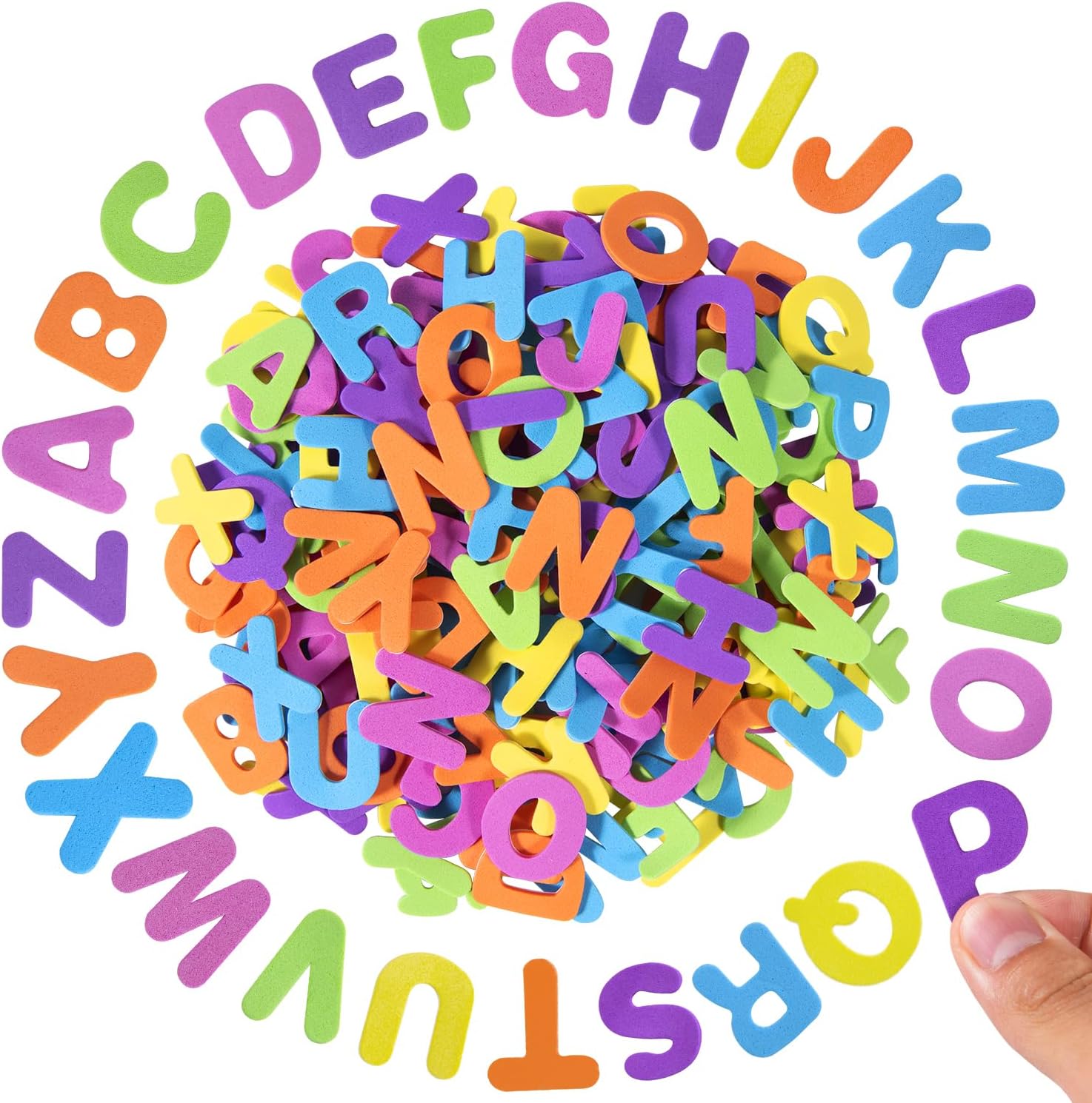 Art And Craft Letter Z - 156-468 stuks schuimletterstickers voor ambachten lijm