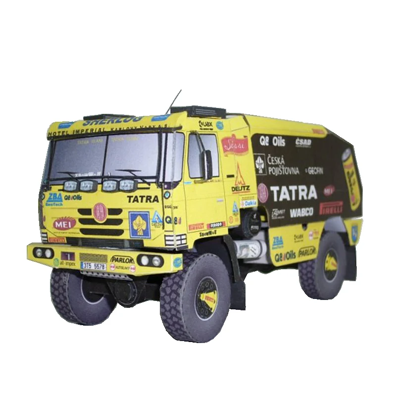Art Craft With Cardboard - Tatra 815 2008 Truck 1: 53