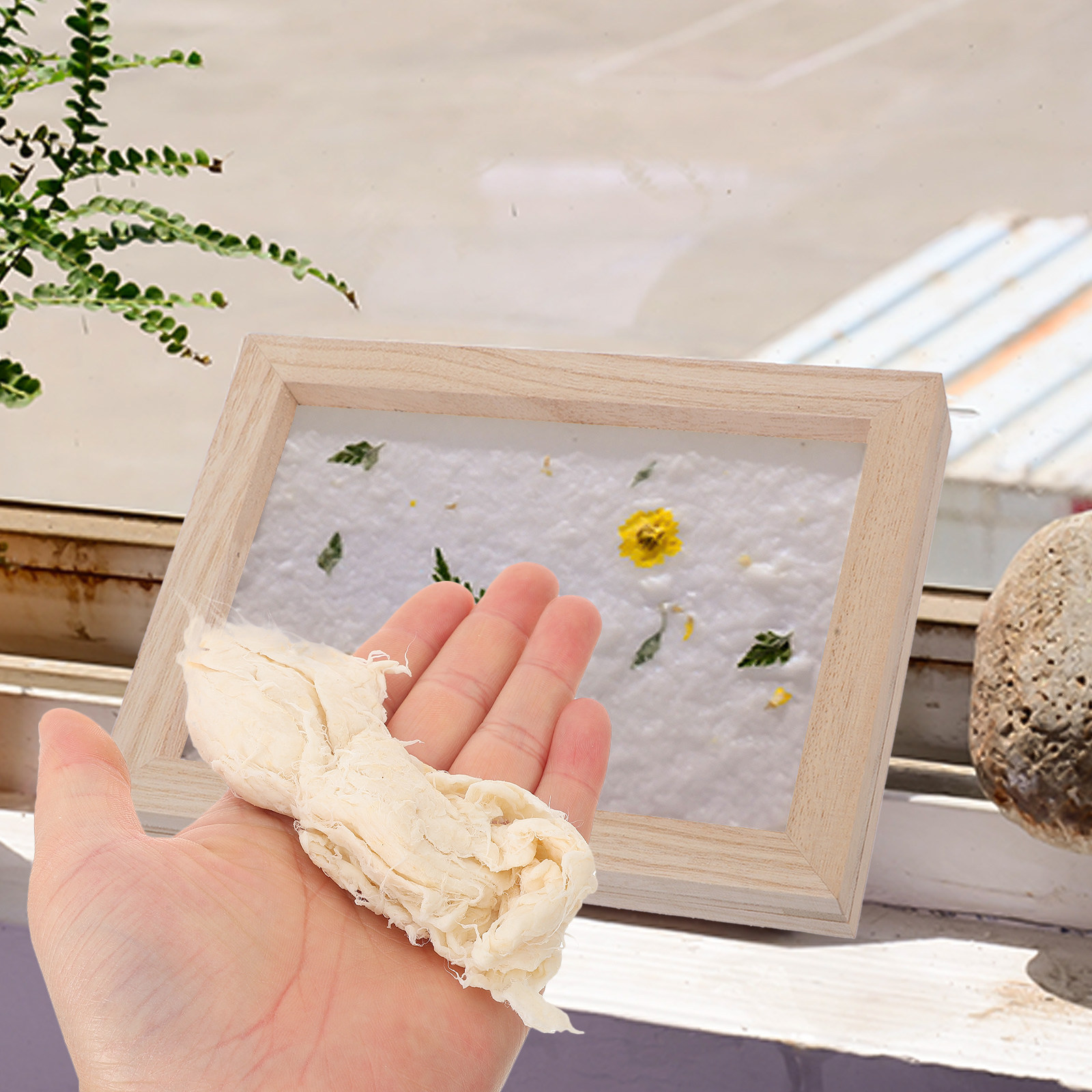 Art Craft Using Paper - DIY Papiermaakset met Natuurlijke Houtpulp voor