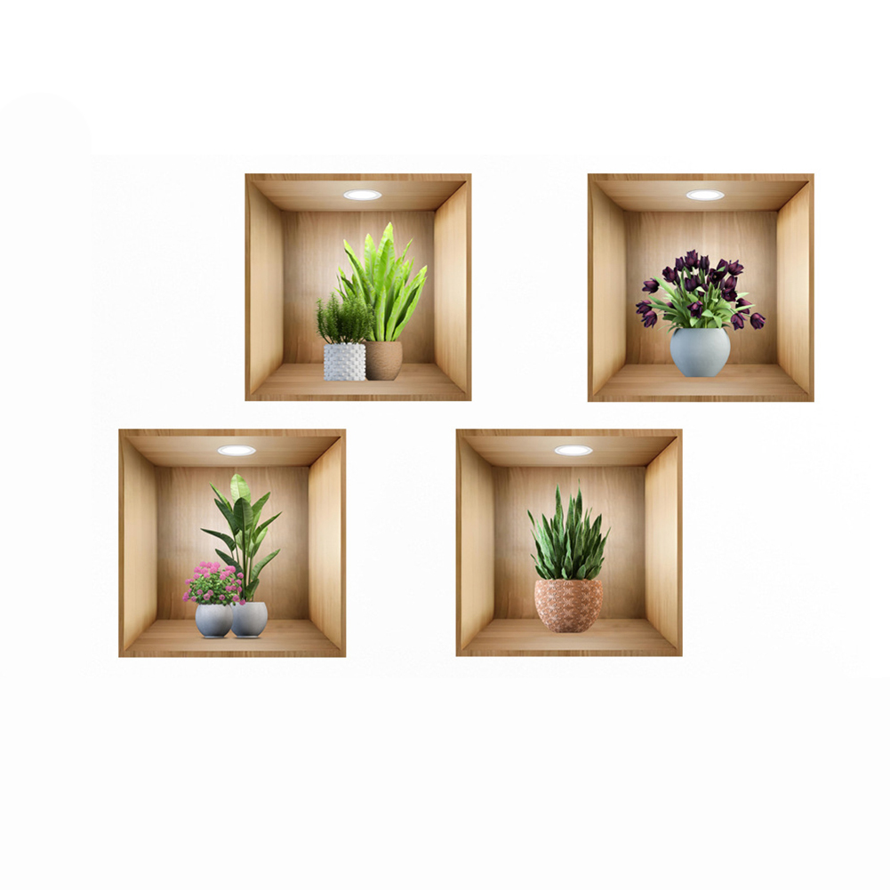 Art Craft Easy With Paper - Indoor plantendecoratie 3D vinyl kunst slaapkamerdecoratie