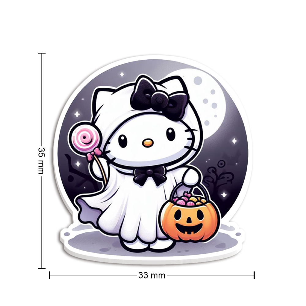 Art Craft Items - 10 stks/partij Sanr Halloween Hello Cat