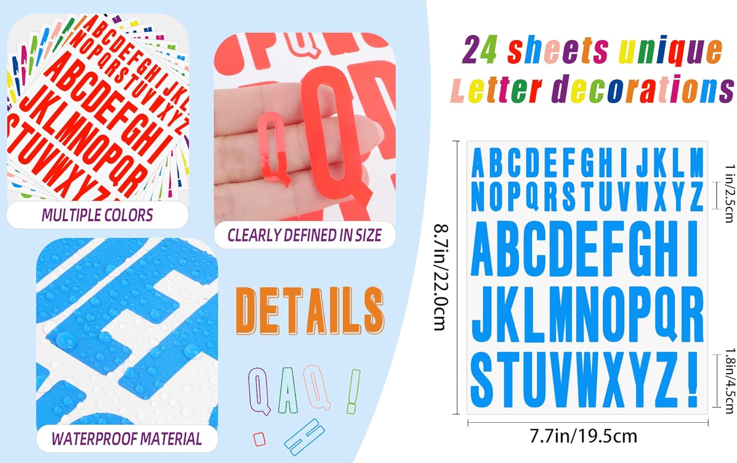 12 vellen 1 inch 2 inch Letter - Art And Craft Letter Z recensie en prijs