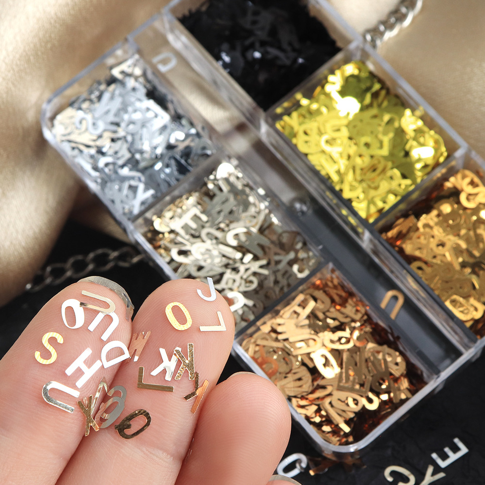 6-delige doos met metallic alf - Art And Craft Letter Z recensie en prijs