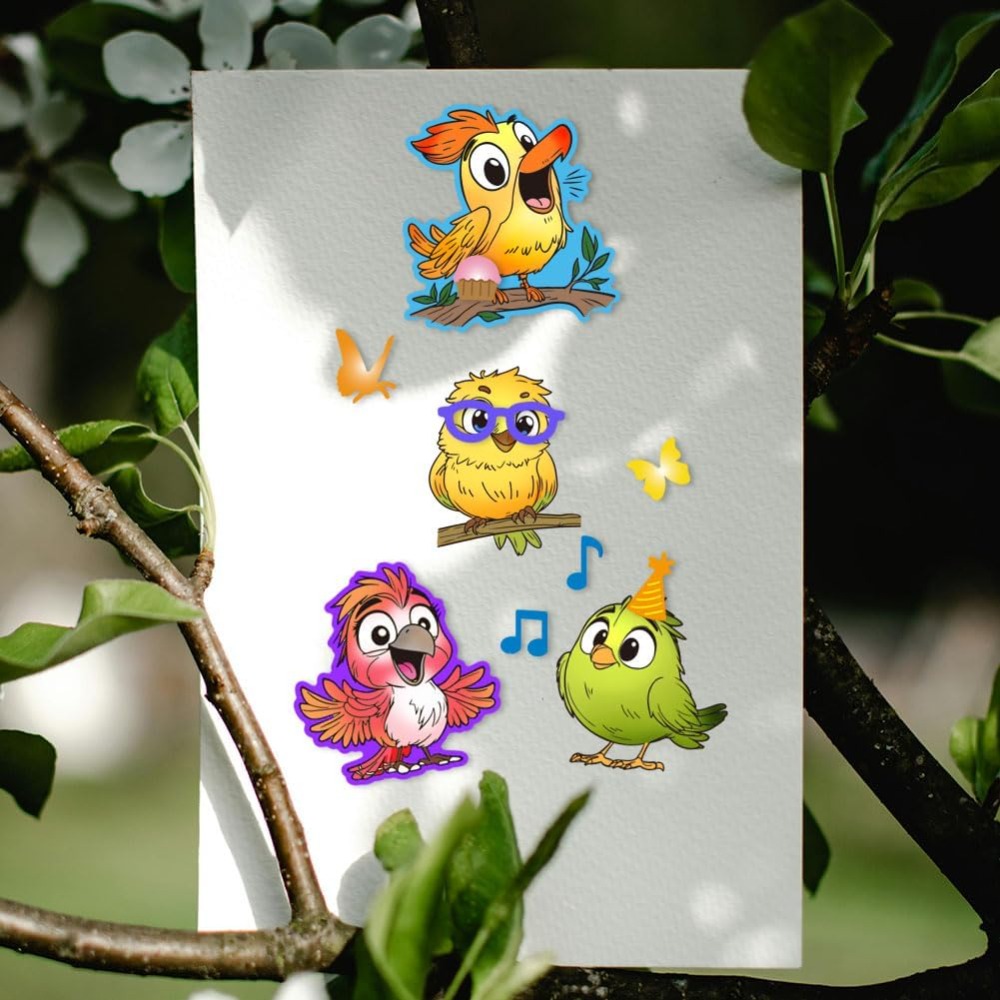 Grappige Vogel Clear Stempels  - Artwork Craft recensie en prijs