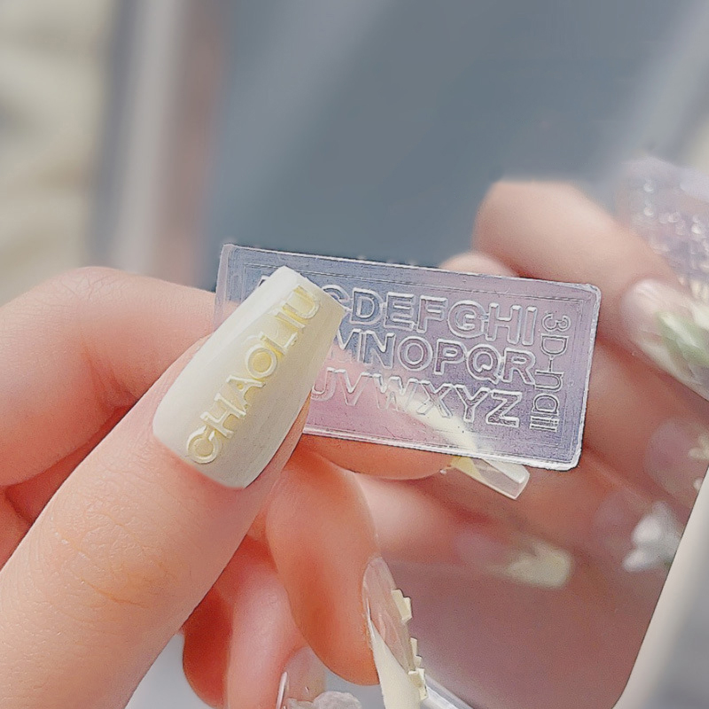 A-Z Letters Nail Art Siliconen - Art And Craft Letter Z recensie en prijs