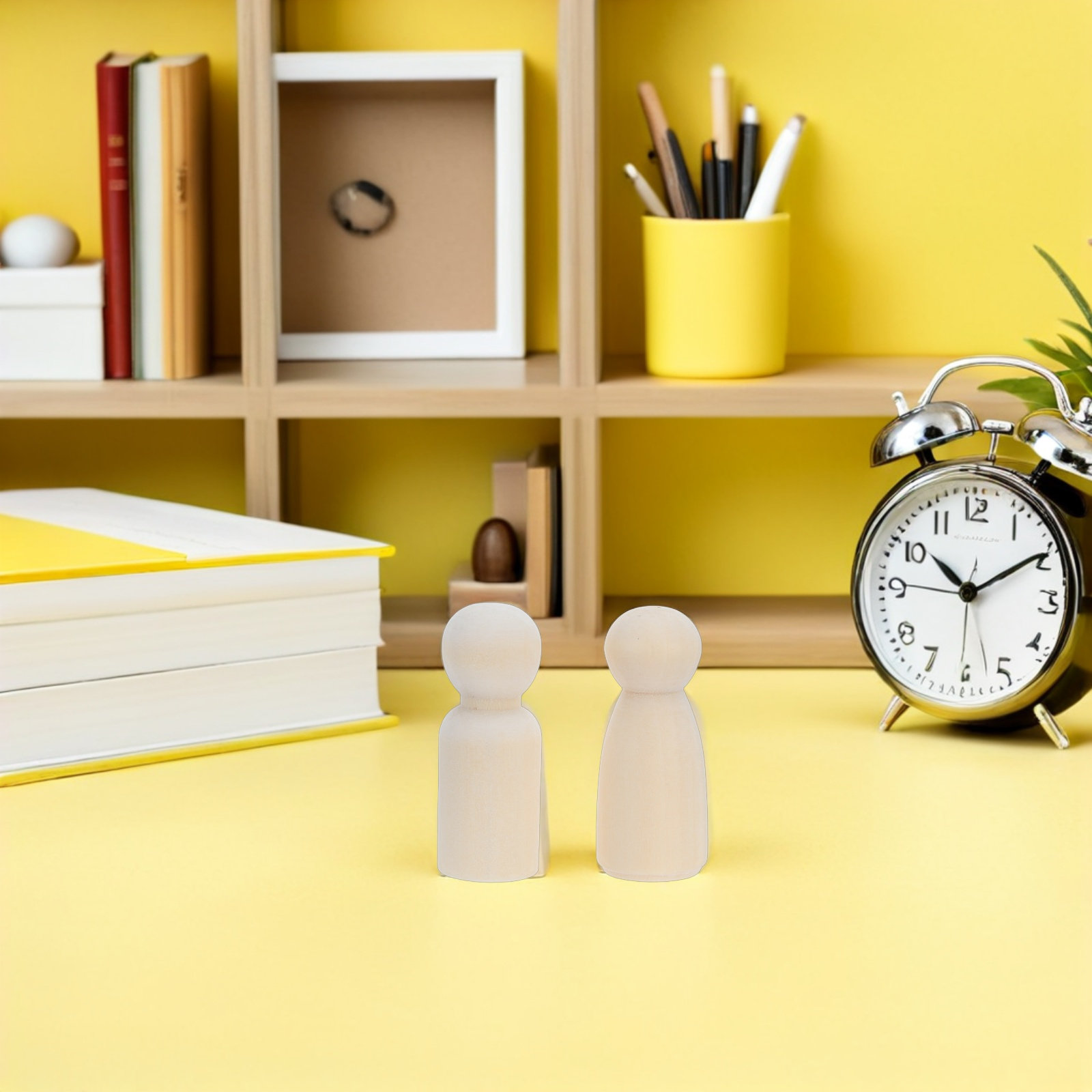 40 stuks ongeverfde houten kni - Art Craft Handmade recensie en prijs