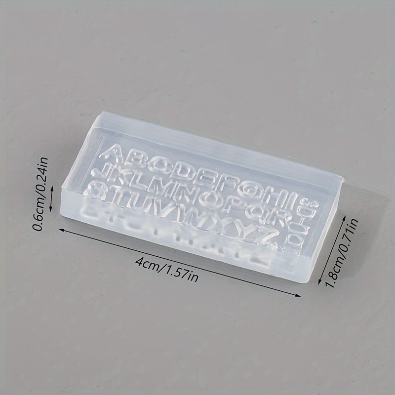 3D Letter Nail Art siliconen m - Art And Craft Letter Z recensie en prijs