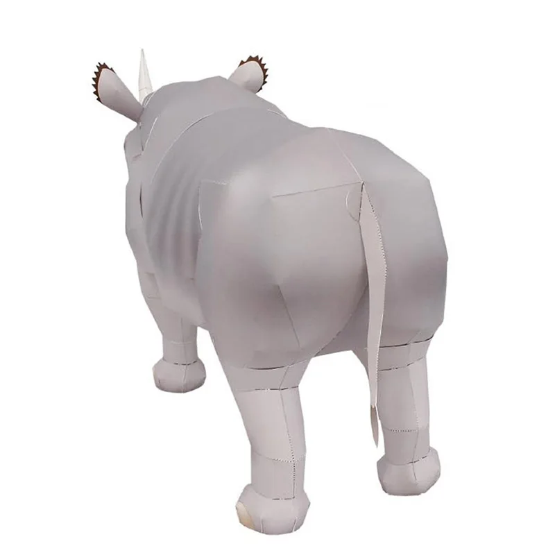 Neushoorn Klittenband Handgema - Art Craft With Cardboard recensie en prijs