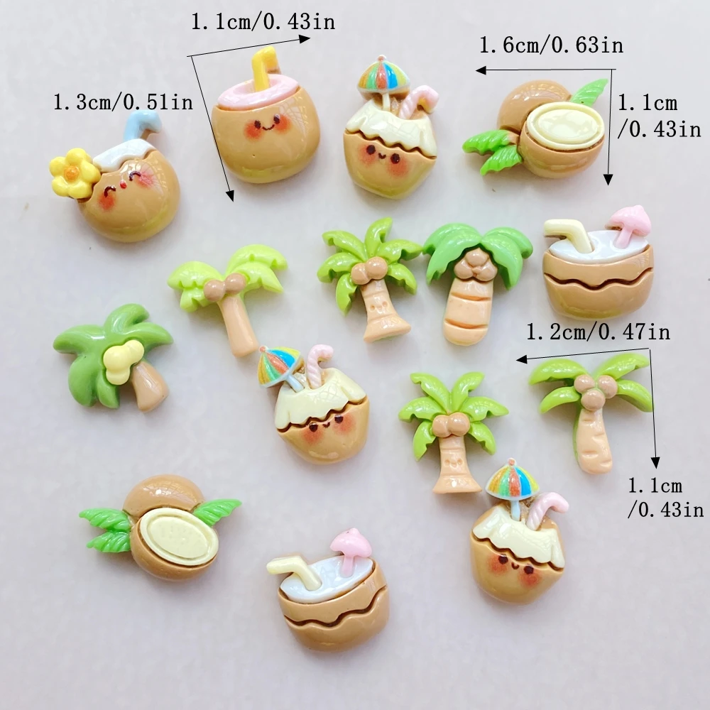 20 stuks leuke cartoon kokosno - Art Craft Tree recensie en prijs