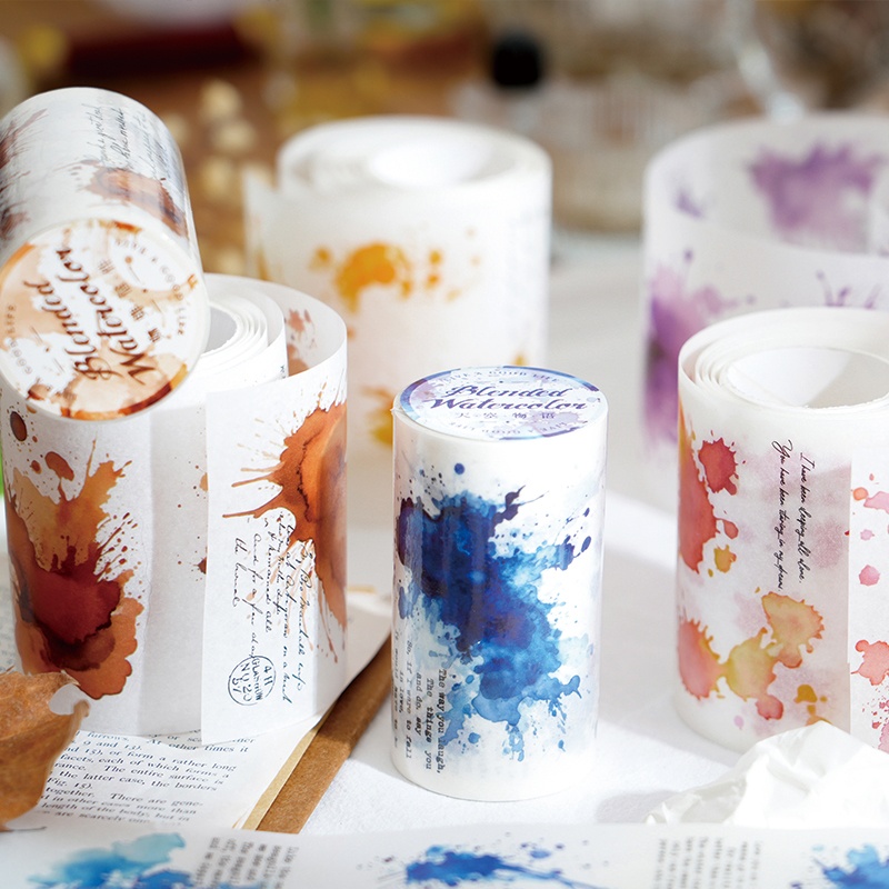 6 rollen - 7 cm x 200 cm aquar - Art Craft Using Paper recensie en prijs
