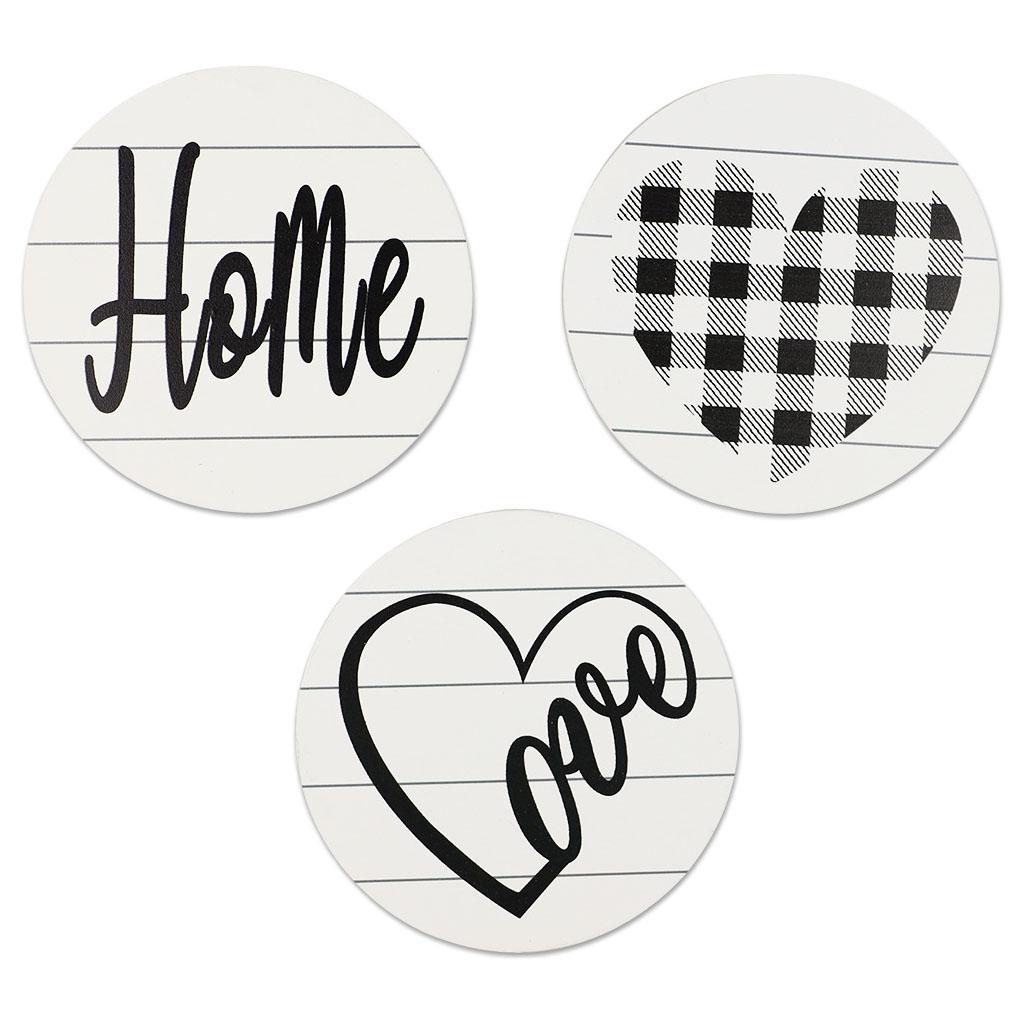 3 stuks houten 12,5 cm rustiek - Art Craft Hotel recensie en prijs