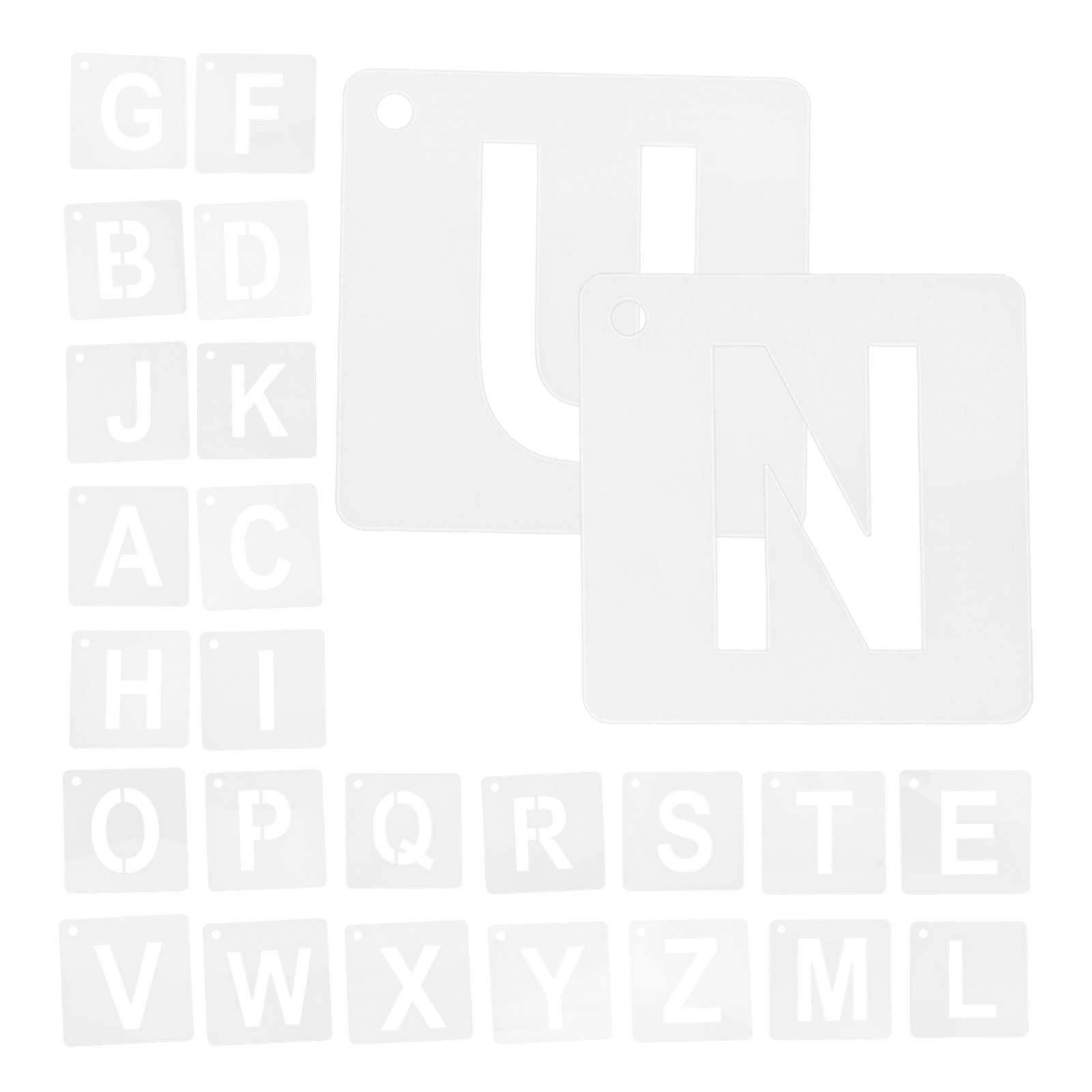 1 Set Draagbare Herbruikbare A - Art And Craft Letter Z recensie en prijs
