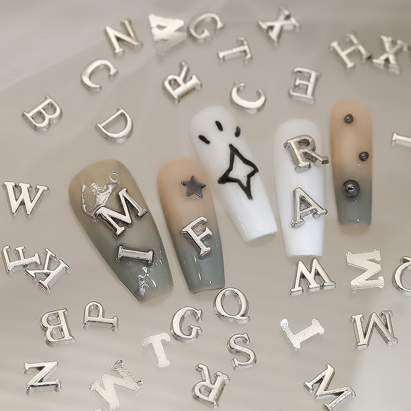 26 stuks 3D zilveren alfabet A - Art And Craft Letter Z recensie en prijs