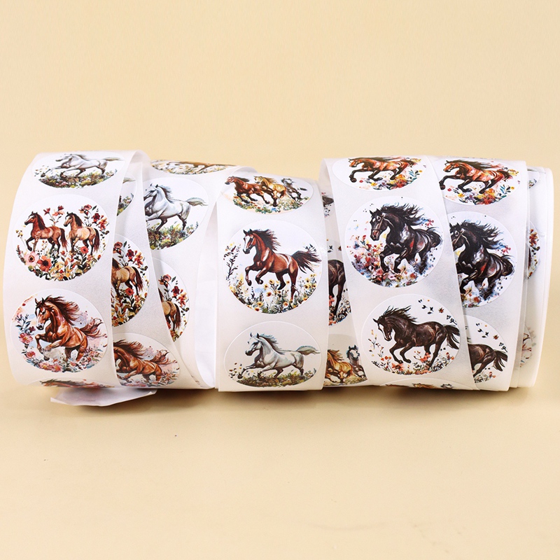 500 stks/rol Paard Bloem Stick - Art Craft Items recensie en prijs