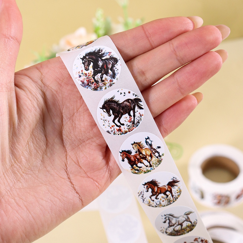500 stks/rol Paard Bloem Stick - Art Craft Items recensie en prijs