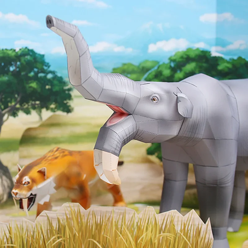 Deinotherium Olifant Origami A - Art Craft With Cardboard recensie en prijs
