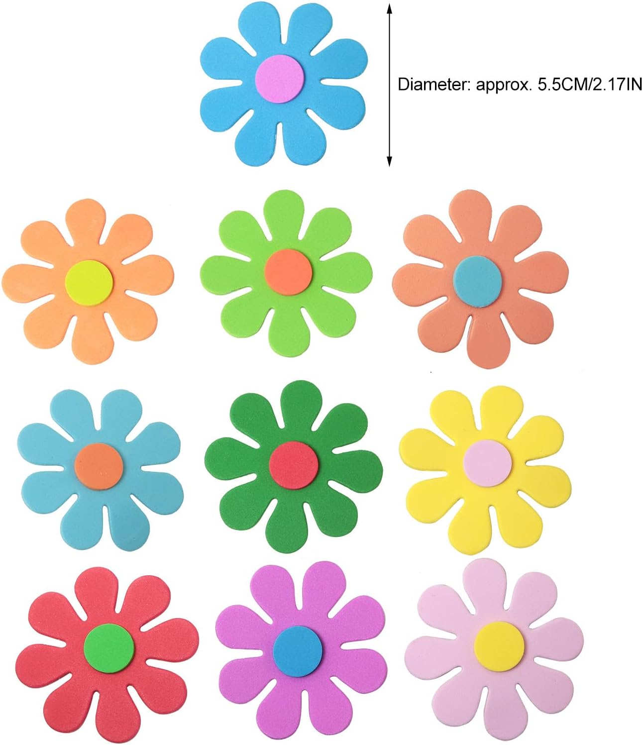 3D bloemenfoamstickers Lente k - Art Craft With Cardboard recensie en prijs