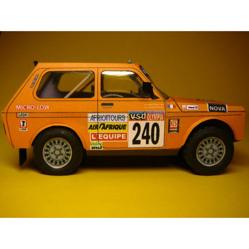 Lada Niva 1985 1:32 Dakar Rall - Art Craft With Cardboard recensie en prijs