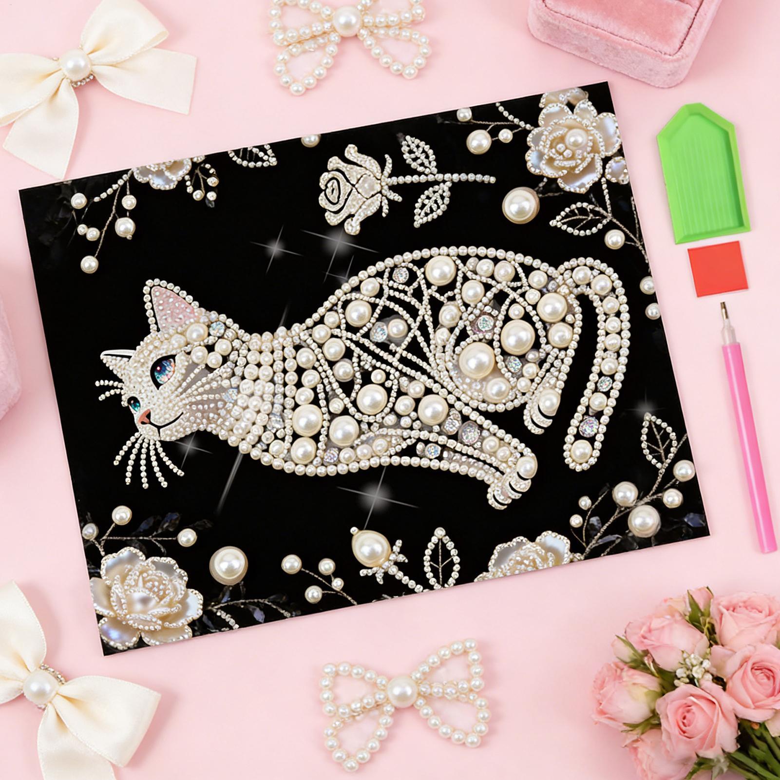 Kattenvormige parel schilderij - Art Craft Mother'S Day recensie en prijs