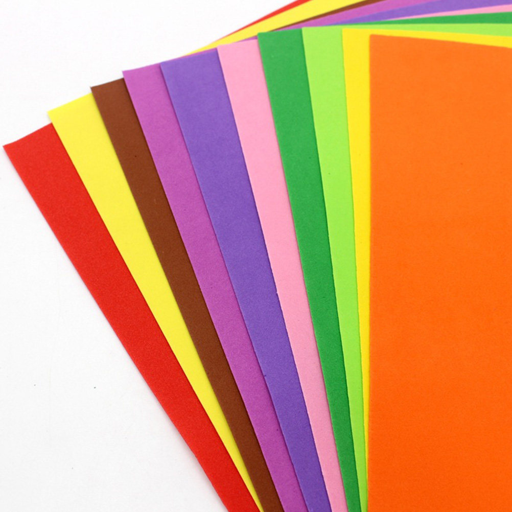 50 stuks kleurrijke sponspapie - Art Craft Easy With Paper recensie en prijs