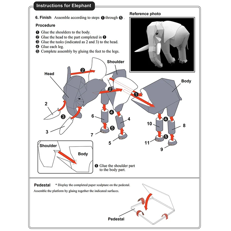 Afrikaanse Olifant Origami Art - Art Craft With Cardboard recensie en prijs