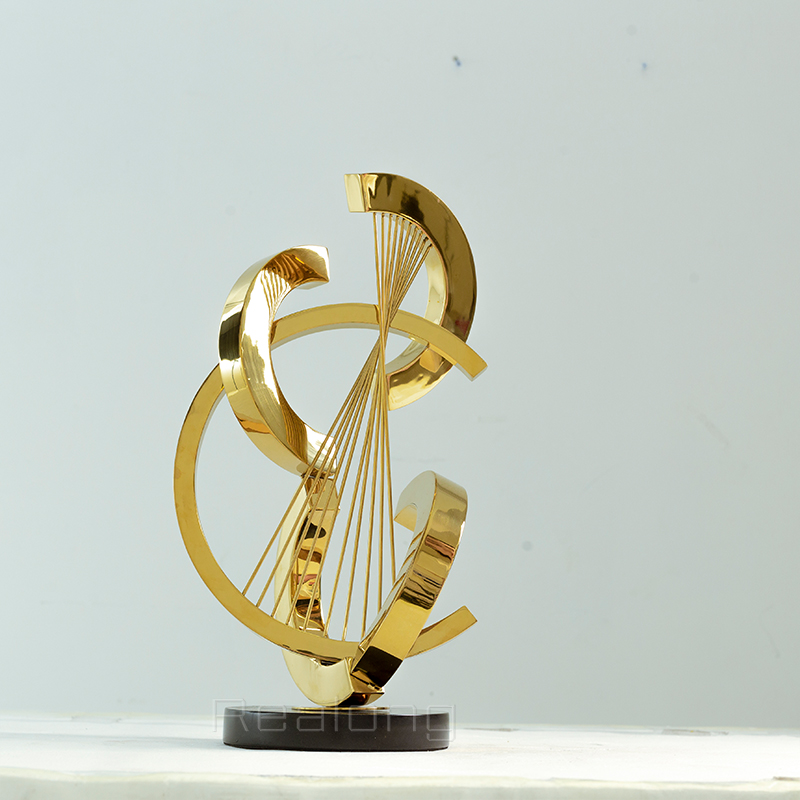 47cm abstracte metalen sculptu - Art Craft Hotel recensie en prijs