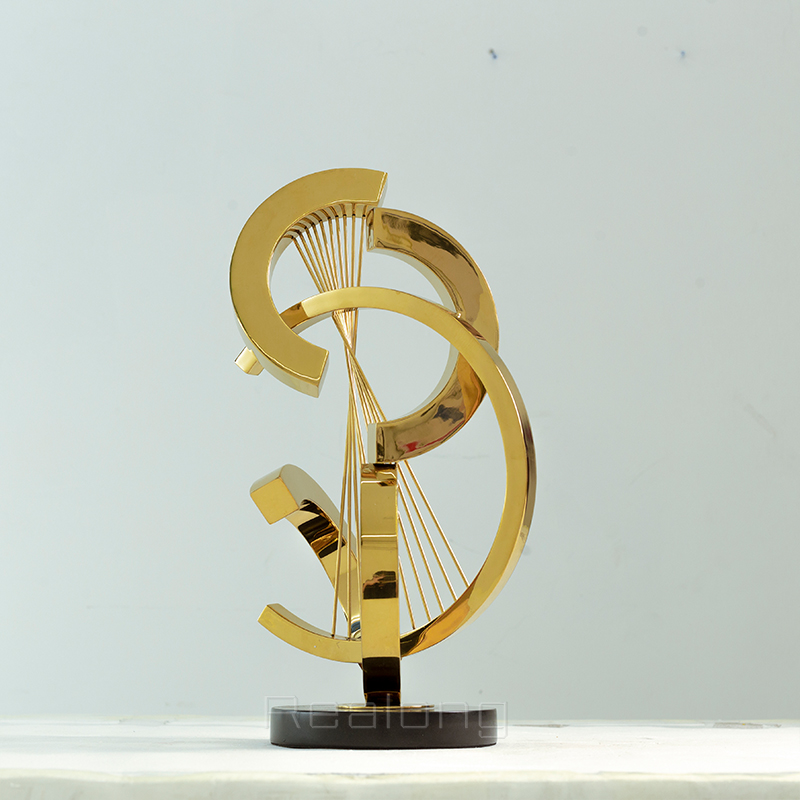 47cm abstracte metalen sculptu - Art Craft Hotel recensie en prijs