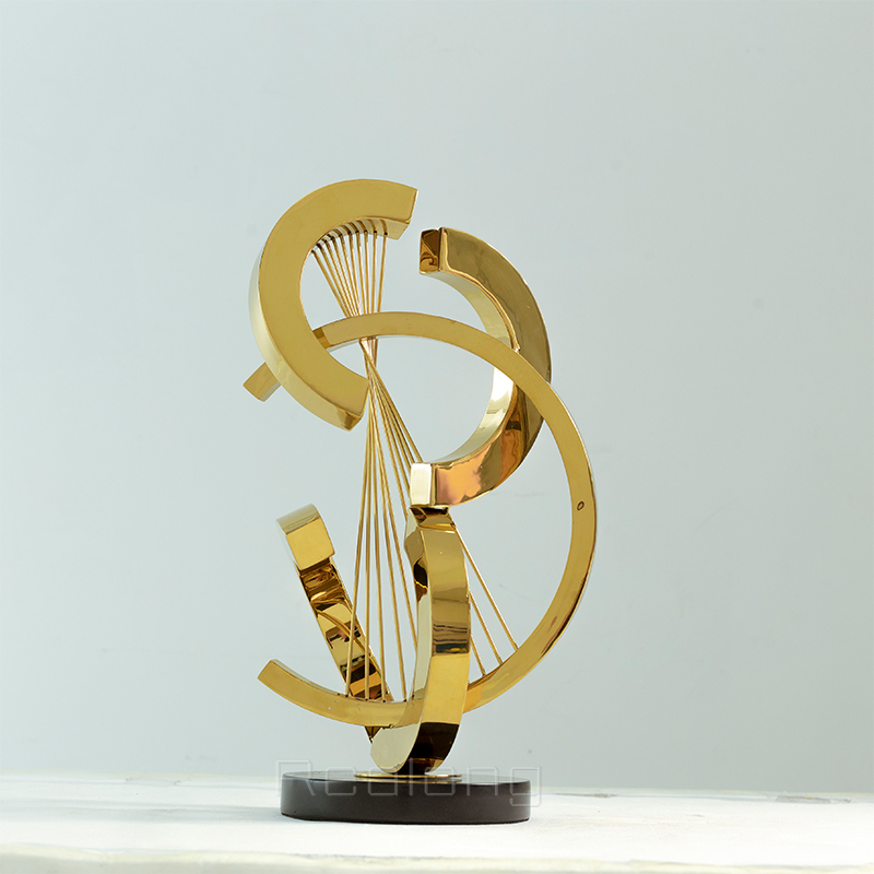 47cm abstracte metalen sculptu - Art Craft Hotel recensie en prijs