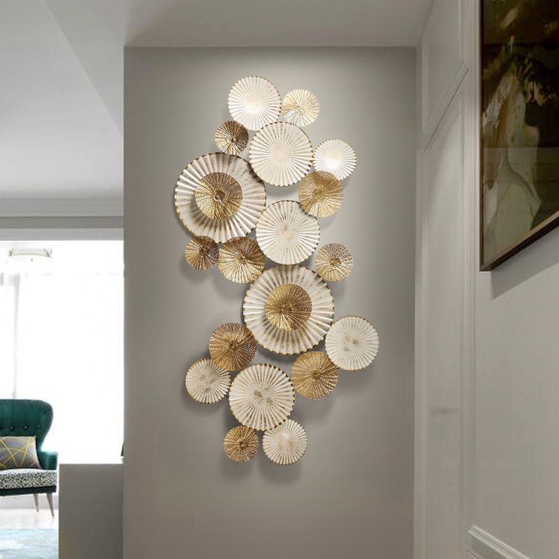 Moderne metalen wanddecoratie  - Art Craft Background recensie en prijs