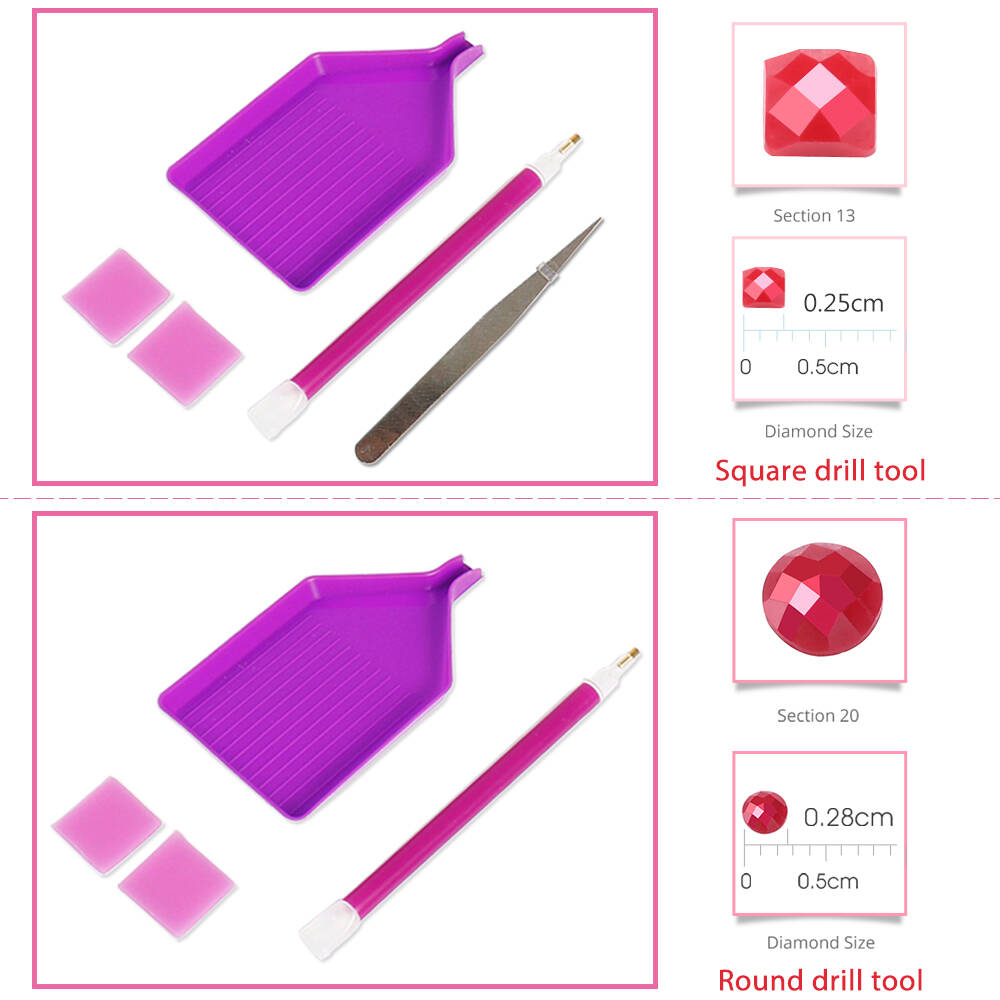 Momoart volledige vierkante ro - Art Craft Tree recensie en prijs