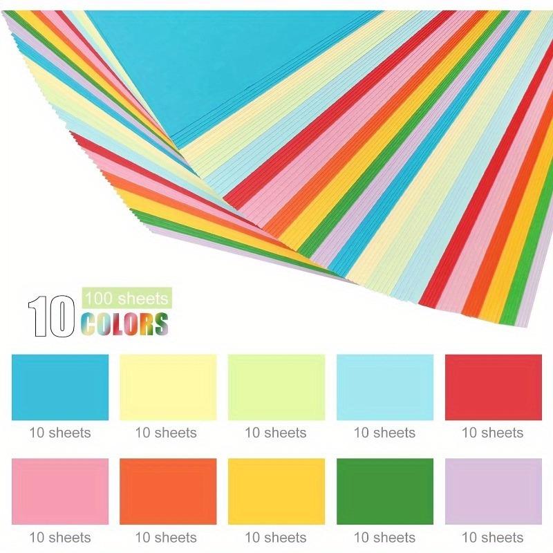 100 vellen A4 gekleurd karton, - Art Craft Using Paper recensie en prijs
