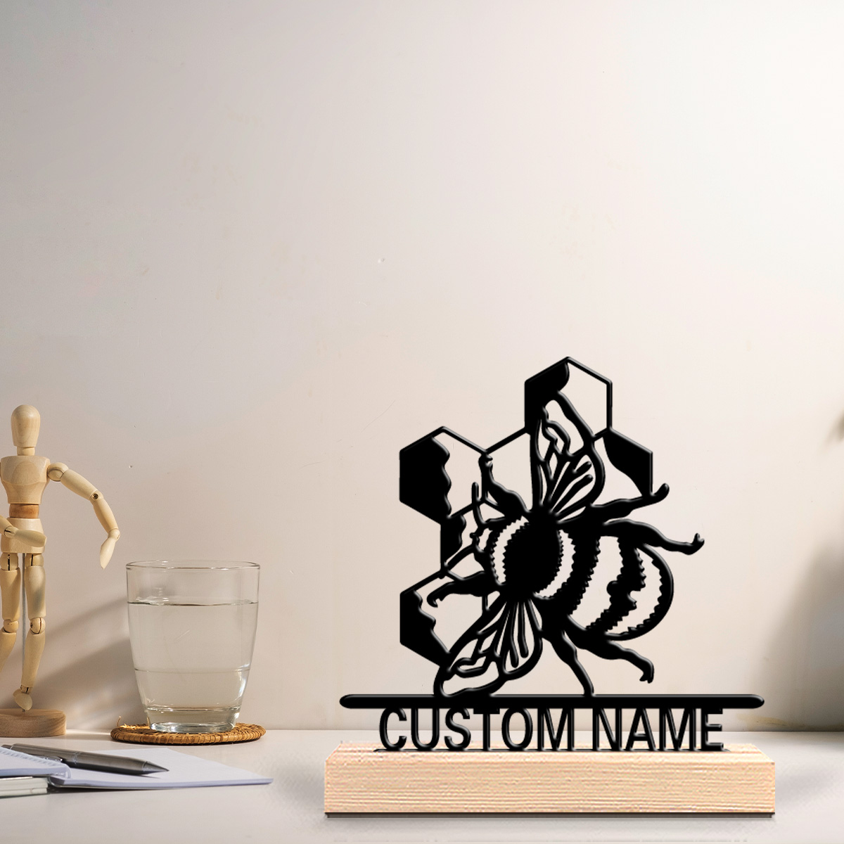 1 stuk eenvoudig bijenbeeld me - Art Craft Simple recensie en prijs