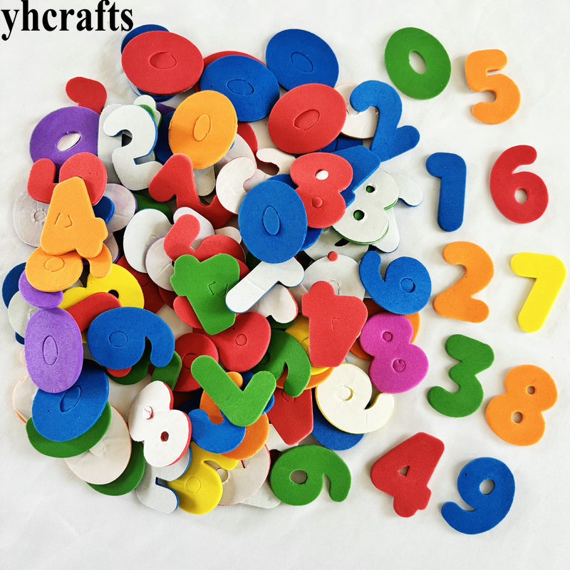 150PCS Gemengde kleur 0-9 numm - Art And Craft Letter Z recensie en prijs