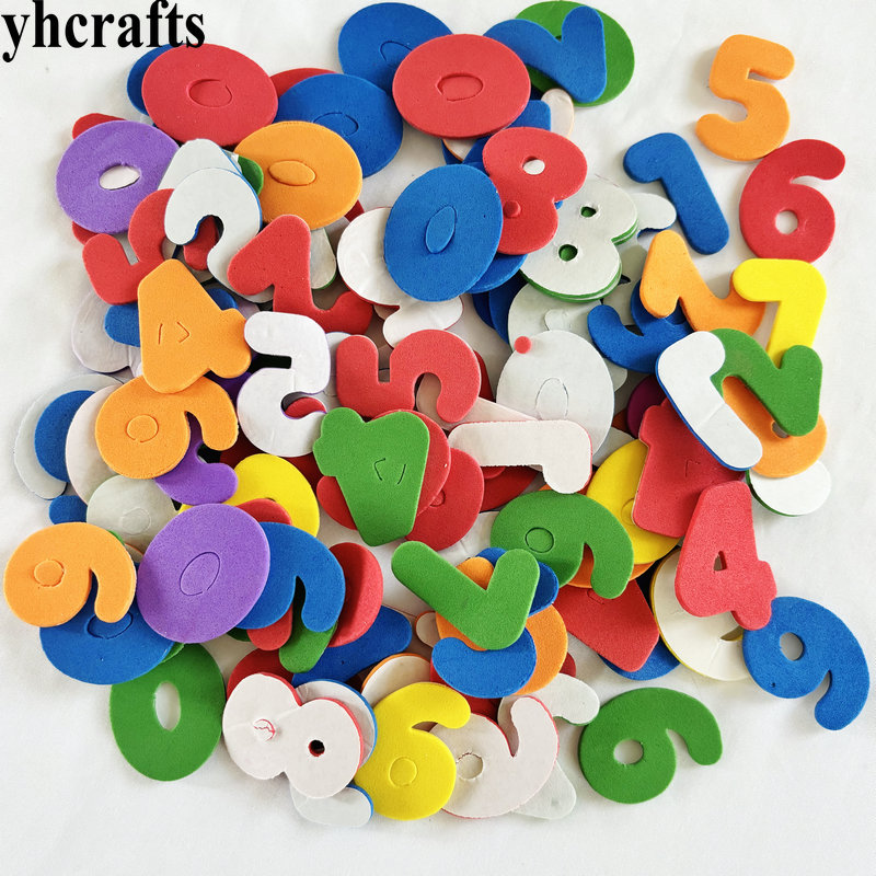 150PCS Gemengde kleur 0-9 numm - Art And Craft Letter Z recensie en prijs