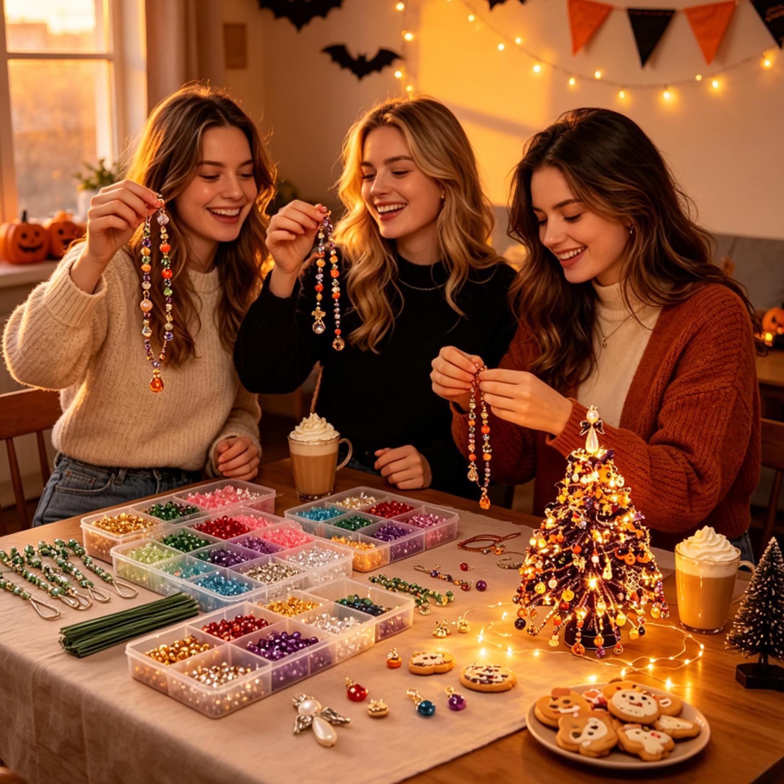 Kerstboomset met kralen, sproo - Art Craft Tree recensie en prijs
