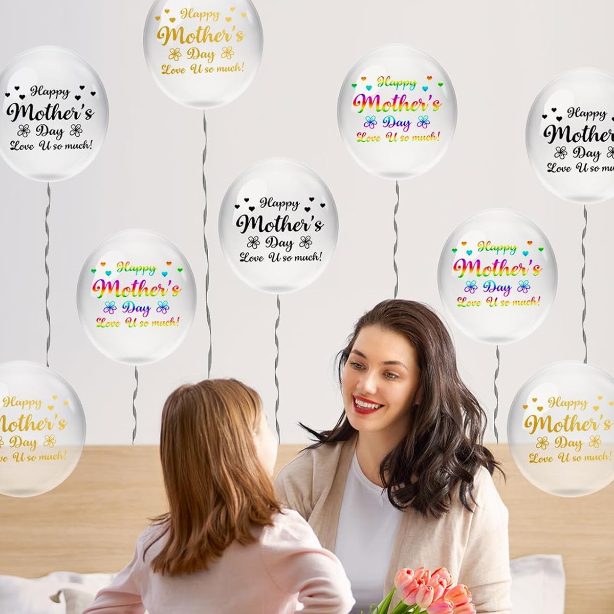 Moederdag feestballonstickers  - Art Craft Mother'S Day recensie en prijs