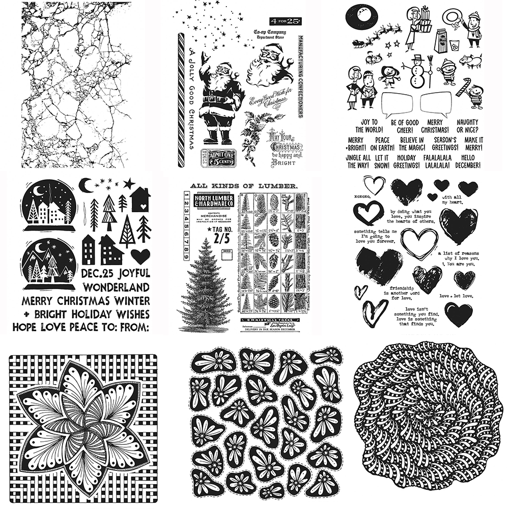 Kerstboom Bloem Clear Stempels - Art Craft Tree recensie en prijs