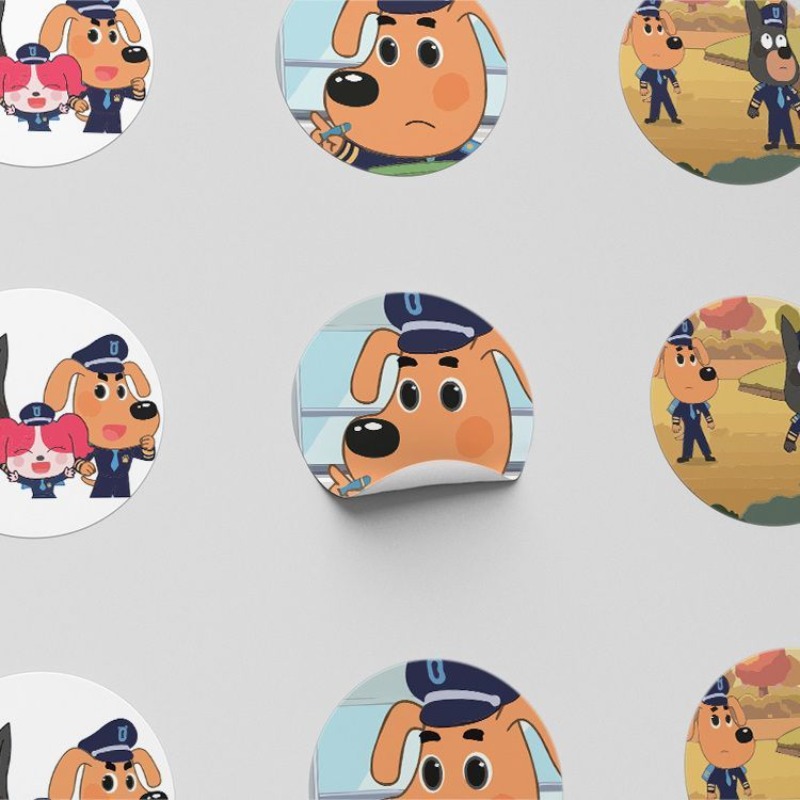 Sheriffs Labradors schattige k - Artwork Craft recensie en prijs