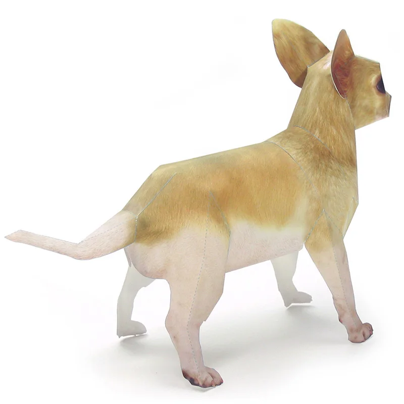Chihuahua Hond Origami Art Hui - Art Craft With Cardboard recensie en prijs