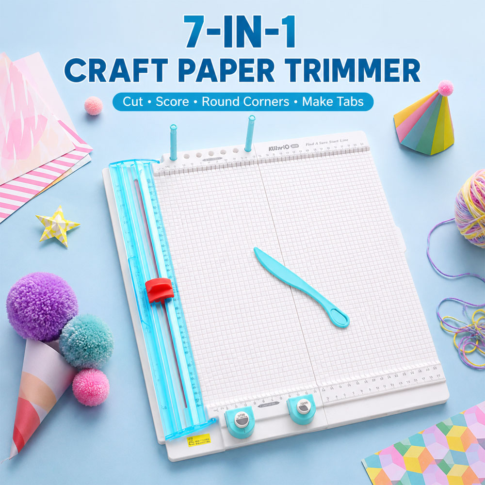7-in-1 papiertrimmer & vouwbor - Art Craft With Cardboard recensie en prijs