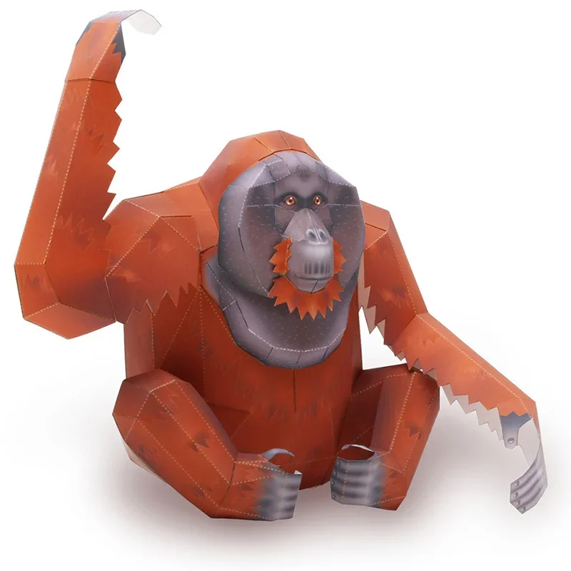 Orang-oetan Gorilla Origami Ar - Art Craft With Cardboard recensie en prijs