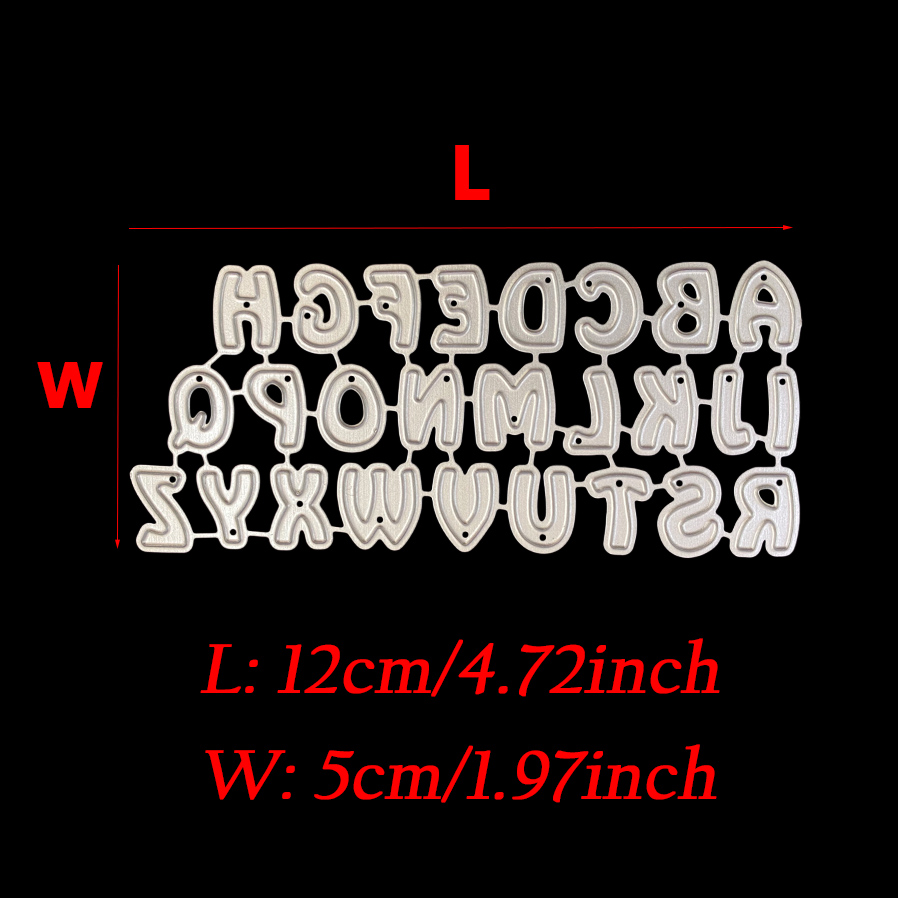 A tot Z Letter Alfabet Metalen - Art And Craft Letter Z recensie en prijs