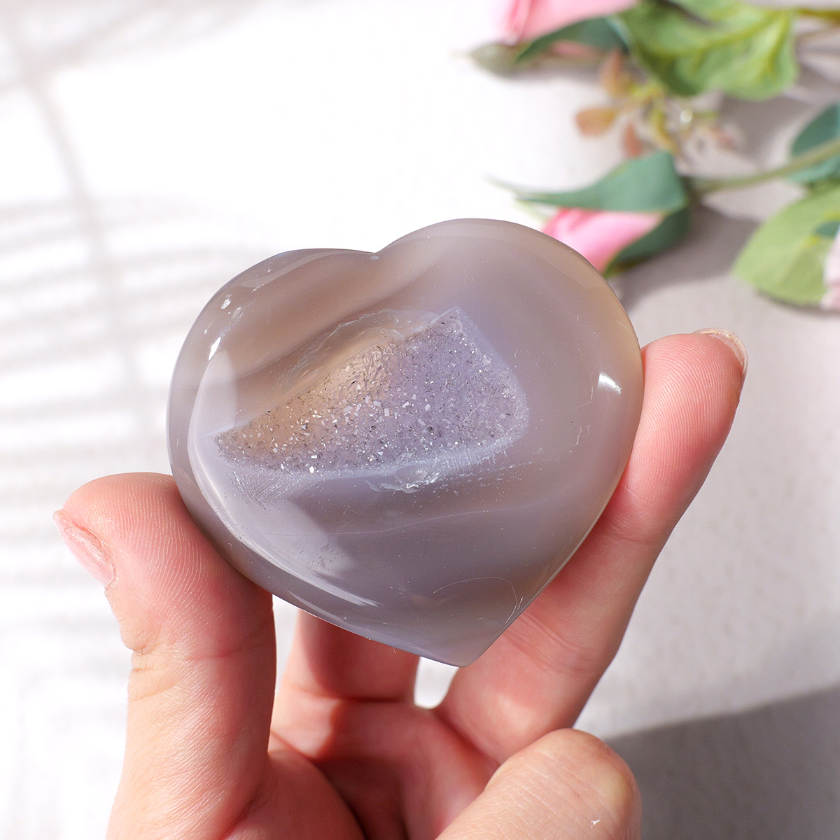 1PC Natuurlijke Agaat Liefde H - Art Craft Mother'S Day recensie en prijs