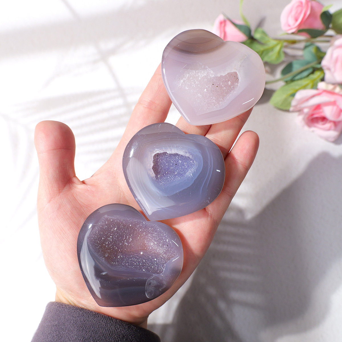 1PC Natuurlijke Agaat Liefde H - Art Craft Mother'S Day recensie en prijs