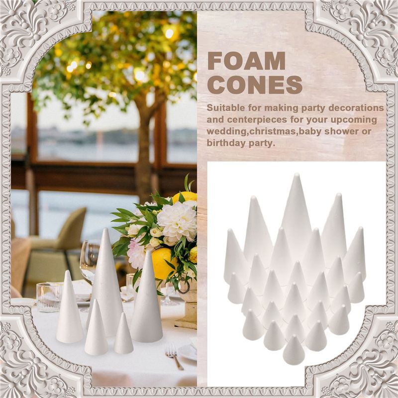 24-pack schuimboomkegels voor  - Art Craft Tree recensie en prijs