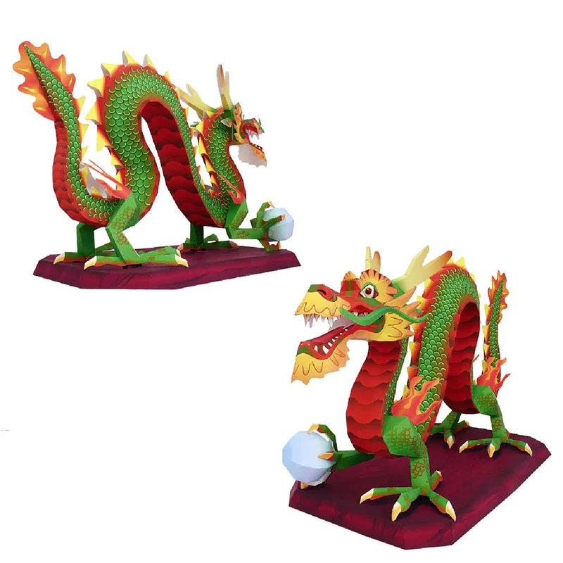 Chinese Draak Loong Handgemaak - Art Craft With Cardboard recensie en prijs