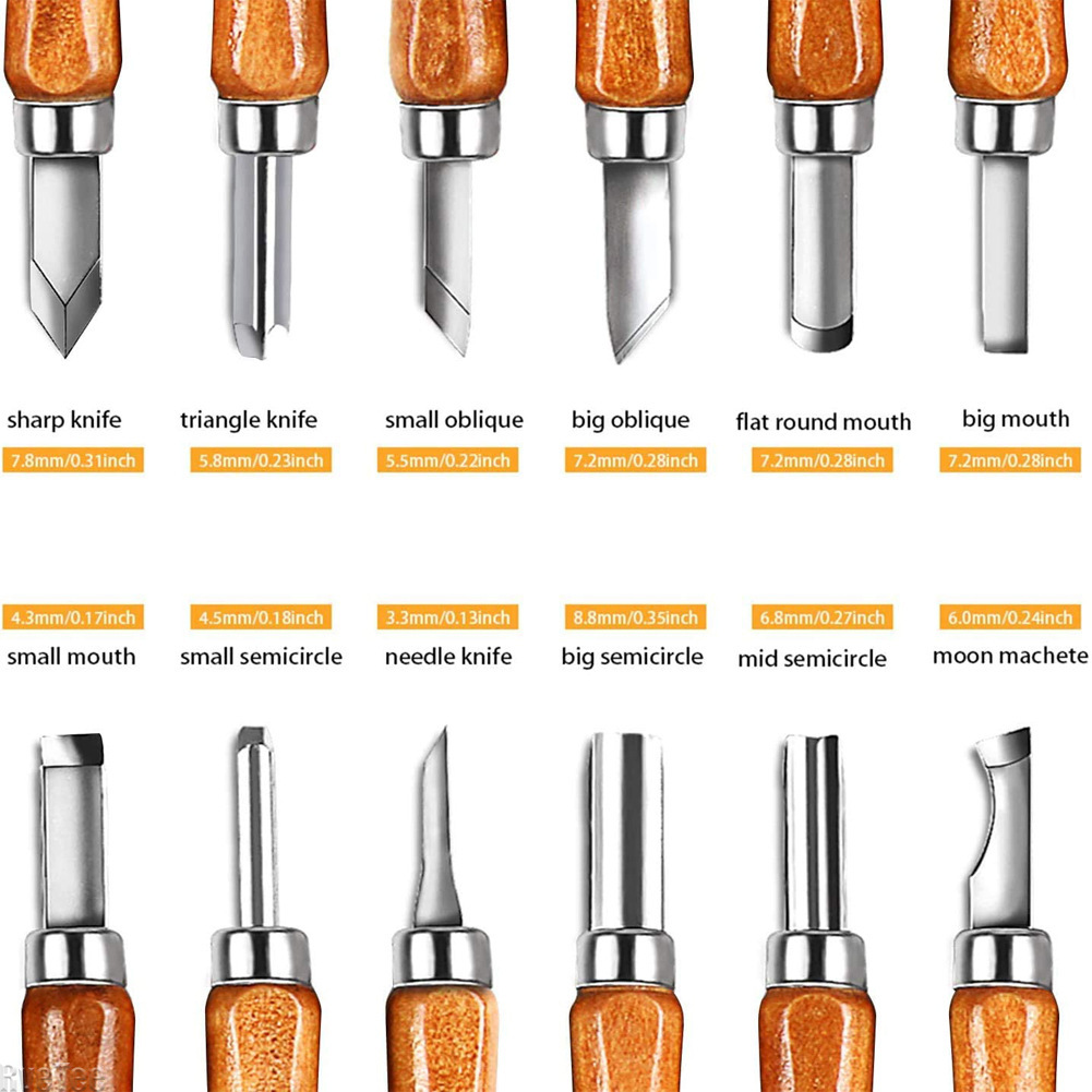12-delige SK2 houtbewerkings-  - Art Craft Knife recensie en prijs